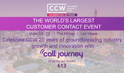 Call Journey Heads to Vegas for the World's Largest Customer Contact Event